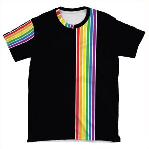 Gay Pride Flag AOP T-shirt Tee