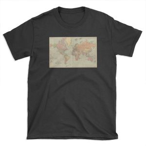 General Map of the World by Stanford year 1922 T-shirt Tee