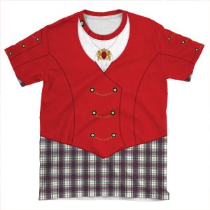 Gently With A Chainsaw AOP T-shirt Tee