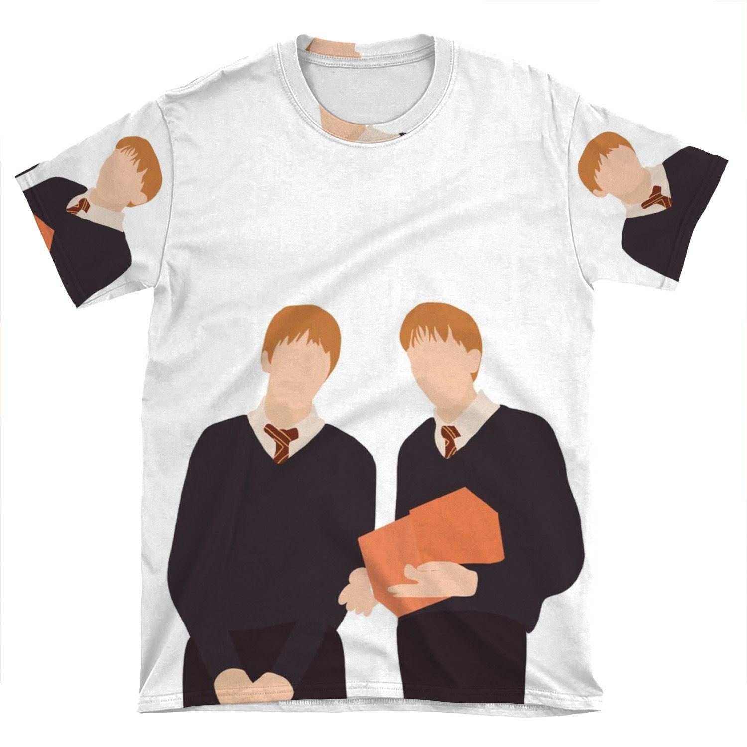 George And Fred AOP T-shirt Tee