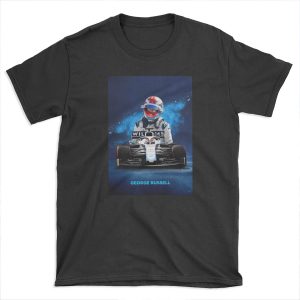 George Russell Formula 1 poster T-shirt Tee