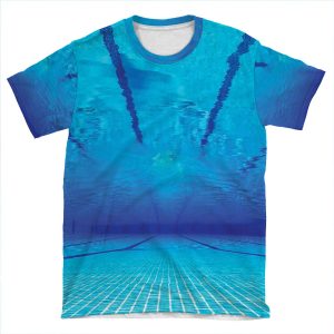 Ghost Swimmer AOP T-shirt Tee