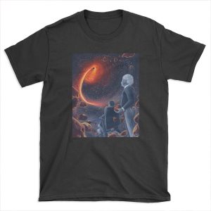 Ghosts in the Sky: Einstein and Hawking T-shirt Tee