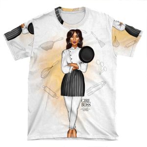 Girl Boss - The Chef AOP T-shirt Tee