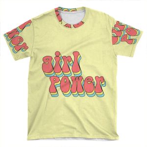 Girl Power AOP T-shirt Tee