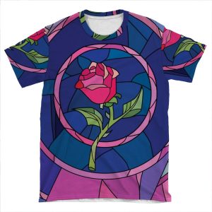 Glass Rose AOP T-shirt Tee