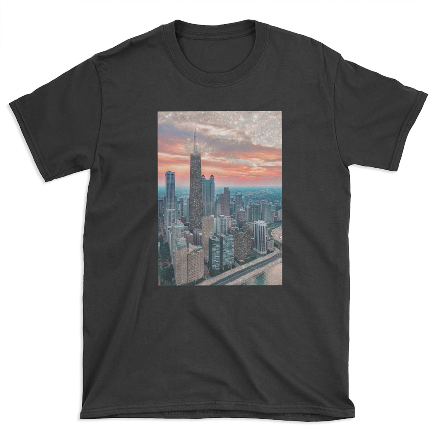 GLITTER CHICAGO T-shirt Tee
