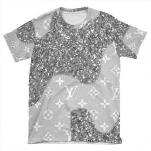Glitter Designer Pattern AOP T-shirt Tee
