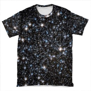 Glitter Galaxy AOP T-shirt Tee