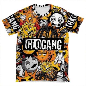Glo Gang Or No Gang AOP T-shirt Tee
