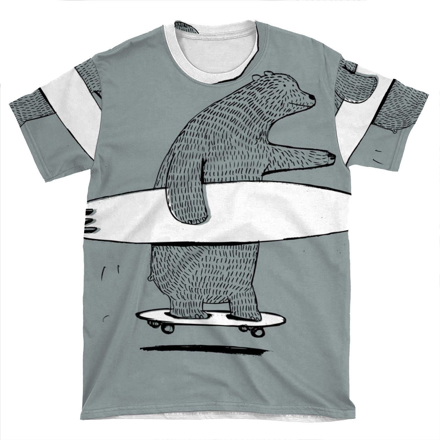 Going Surfing AOP T-shirt Tee