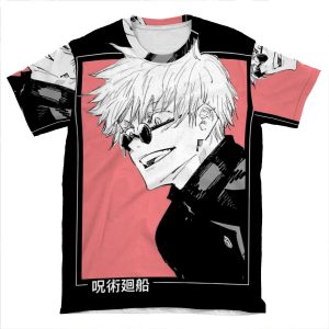 Gojou Satoru AOP T-shirt Tee