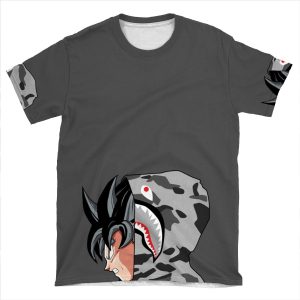 Goku Bape AOP T-shirt Tee