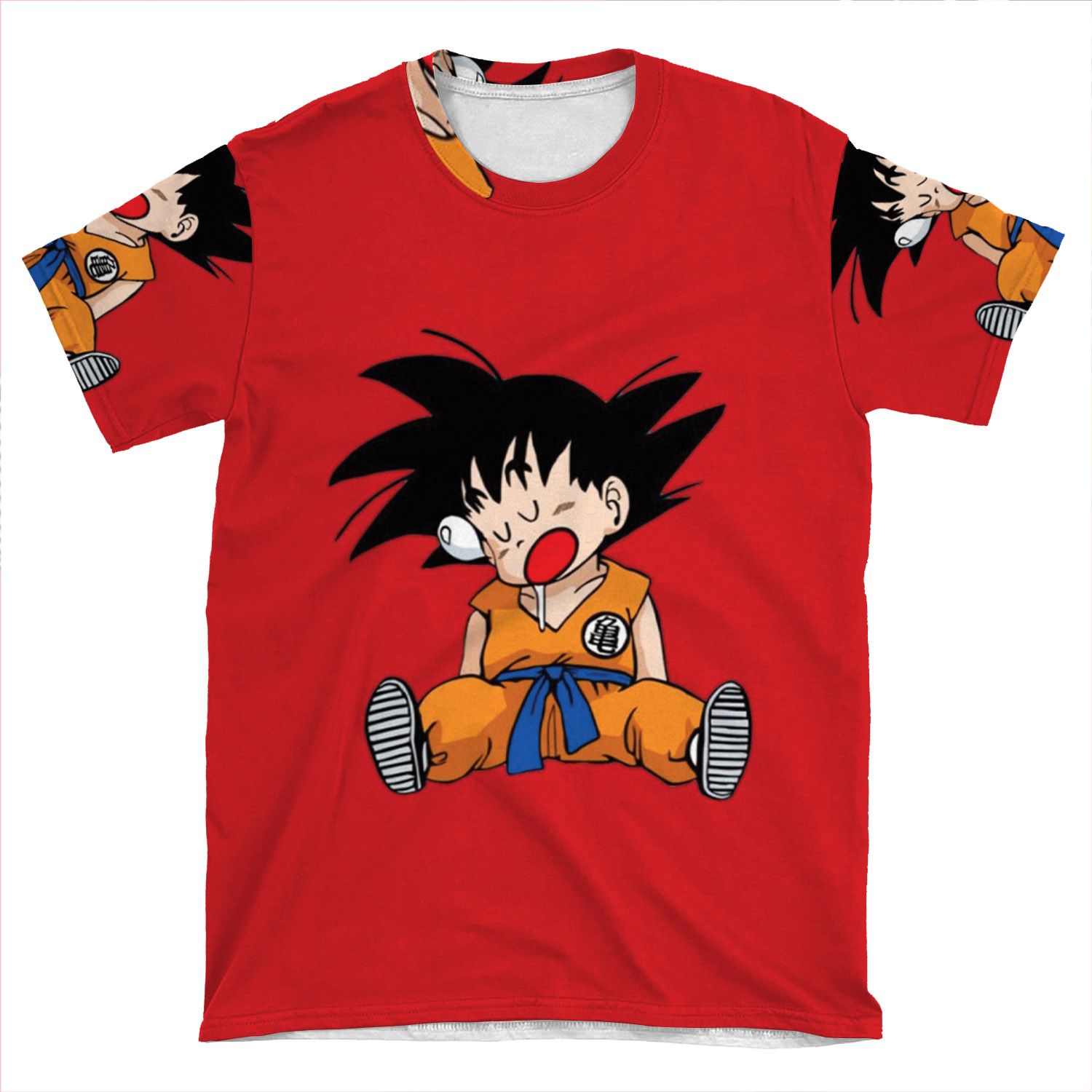Goku Sleep AOP T-shirt Tee