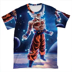 Goku Super Saiyan Azul AOP T-shirt Tee