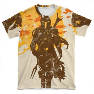 Gold Knight AOP T-shirt Tee
