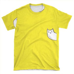 Golden Cat AOP T-shirt Tee