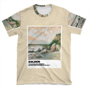 Golden Polaroid AOP T-shirt Tee