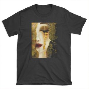 Golden Tears Freya’s Tears of Gold Anne Marie Zimmerman (School of Klimt) T-shirt Tee