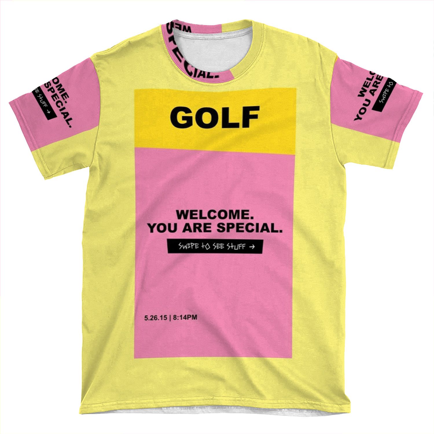 Golf Media AOP T-shirt Tee