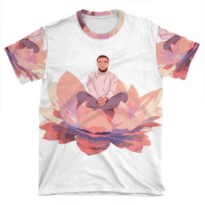 Good News Mac Lotus AOP T-shirt Tee