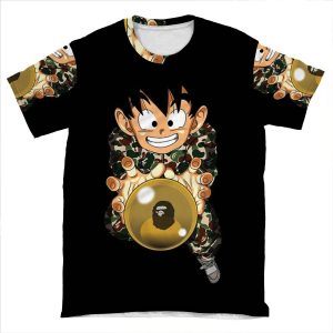 Goten X Bape AOP T-shirt Tee