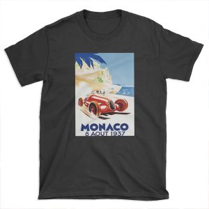 Grand Prix Monaco 1937 Vintage T-shirt Tee