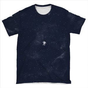 Gravity - Dark Blue AOP T-shirt Tee