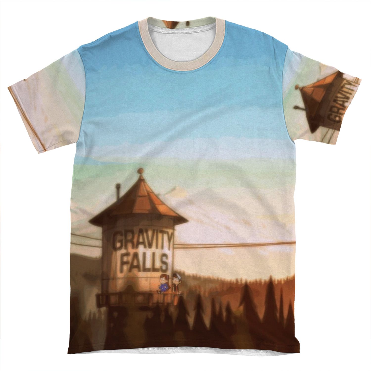 Gravity Falls AOP T-shirt Tee