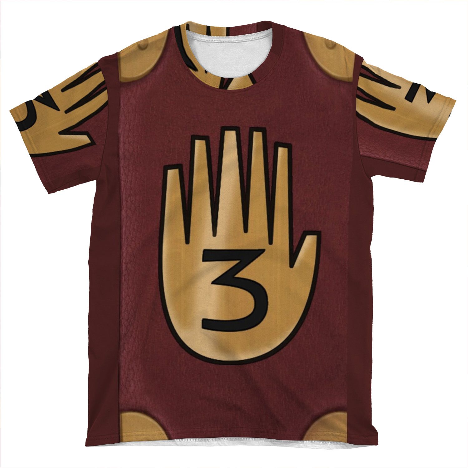 Gravity Falls - Journal 3 AOP T-shirt Tee