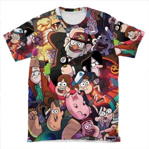 Gravity Falls V2 AOP T-shirt Tee