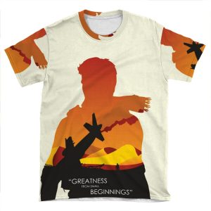 Greatness From Small Beginnings AOP T-shirt Tee