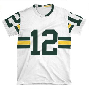 Green Bay #12 AOP T-shirt Tee
