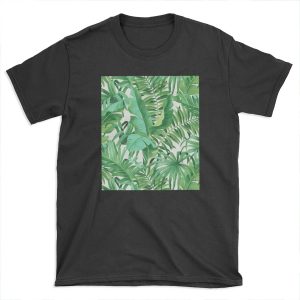 Green tropical leaves II T-shirt Tee