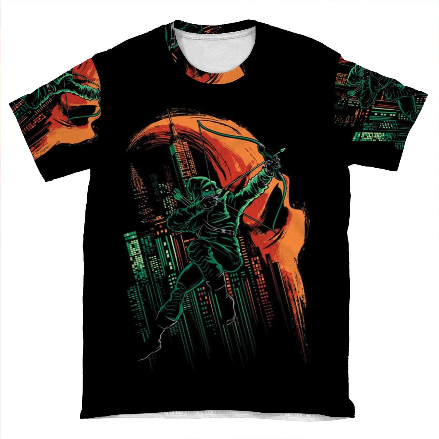 Green Vigilance AOP T-shirt Tee