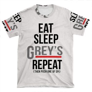 Grey's Repeat AOP T-shirt Tee