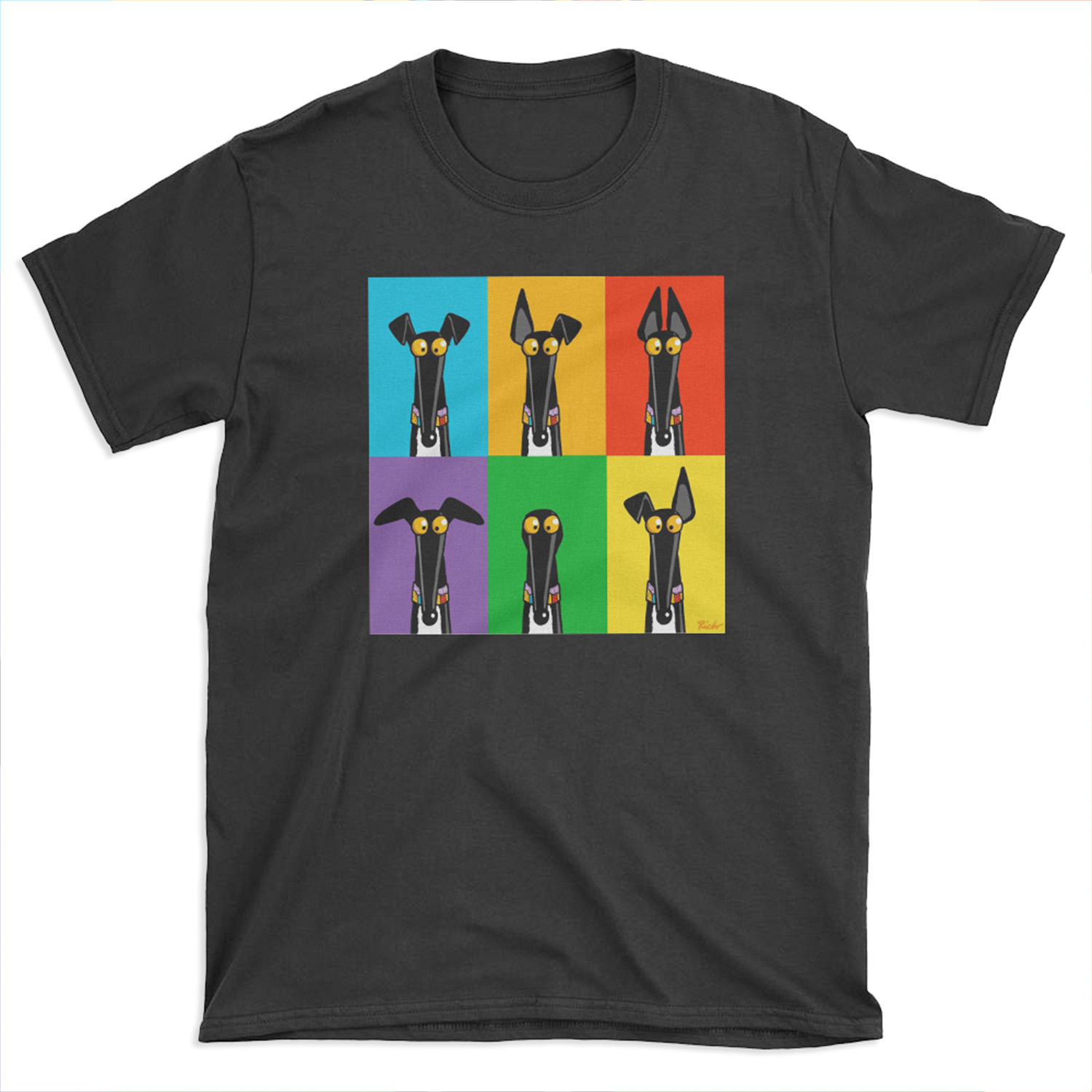 Greyhound Semaphore T-shirt Tee