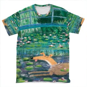 Greympressionism AOP T-shirt Tee