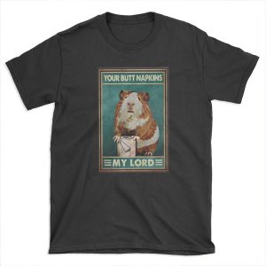 Guinea Pig Butt Napkins T-shirt Tee