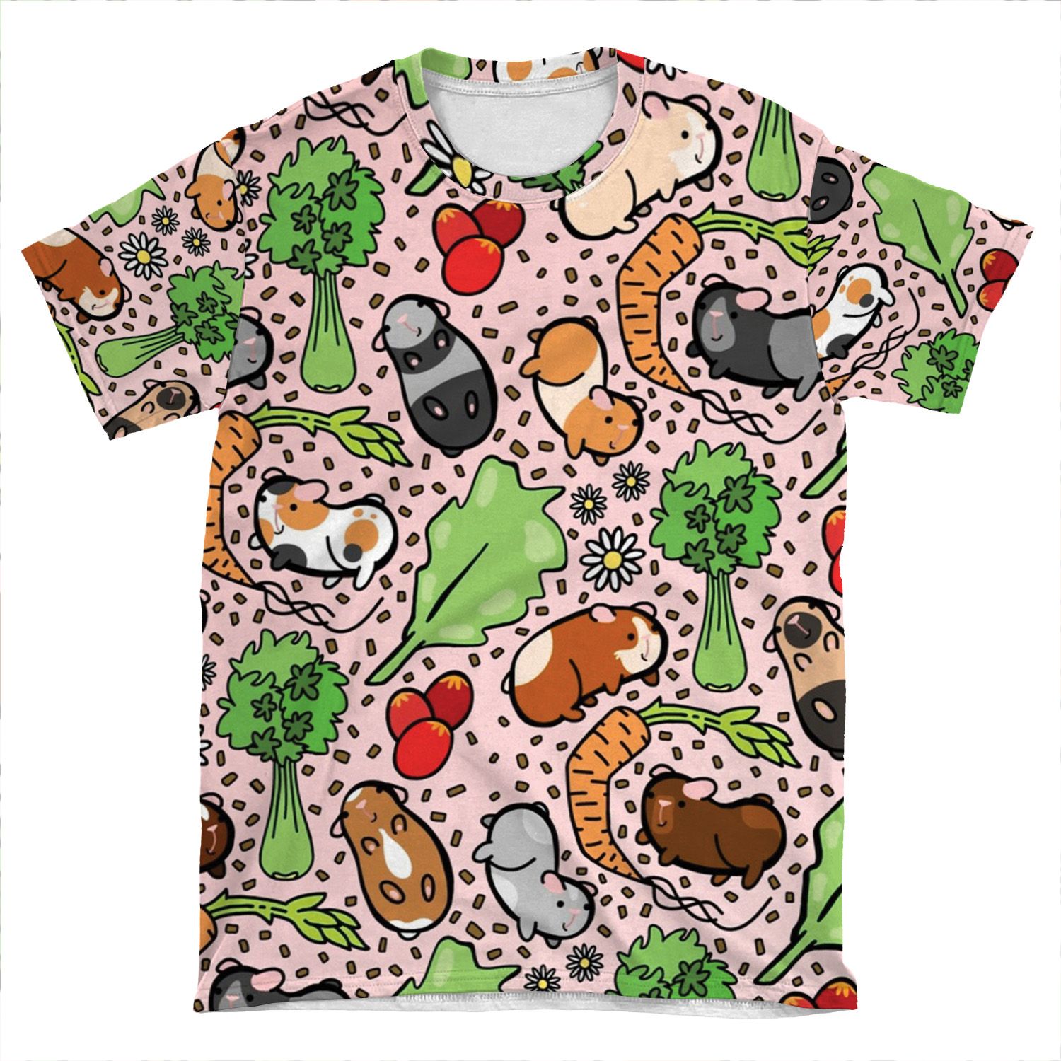 Guinea Pig Fooodd AOP T-shirt Tee