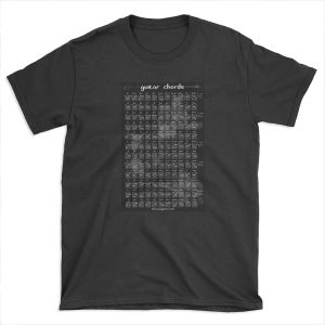 Guitar Chord Chart T-shirt Tee