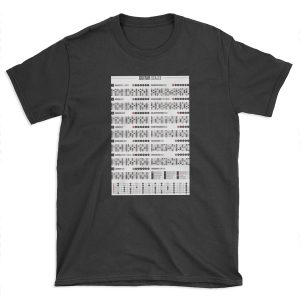Guitar Scales & Modes Chart T-shirt Tee