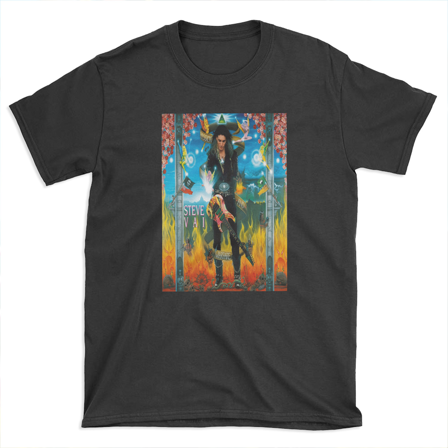 GUITARIST MUSIC STYLE STEVE VAI 2016 T-shirt Tee