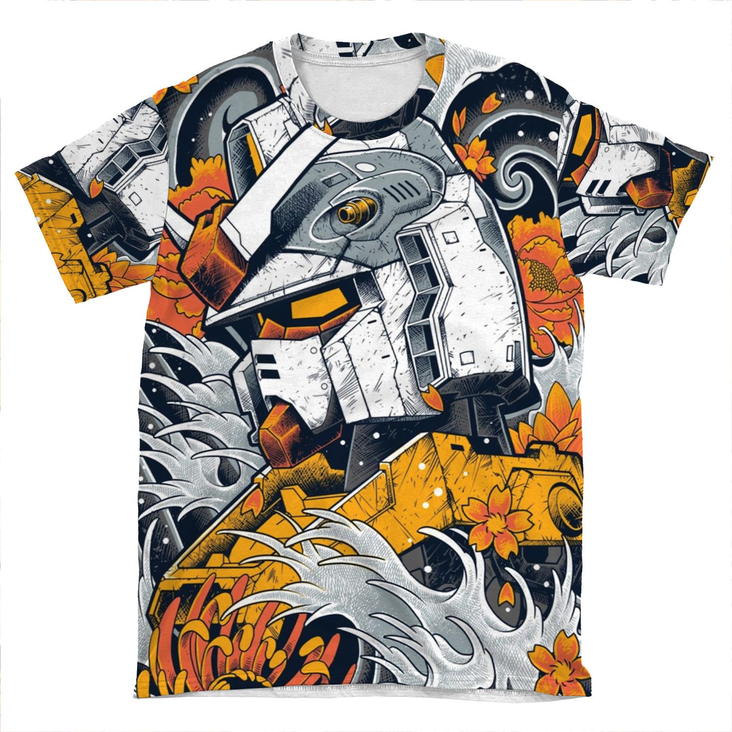 Gundam 2 AOP T-shirt Tee