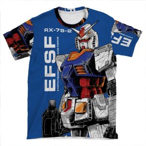 Gundam AOP T-shirt Tee