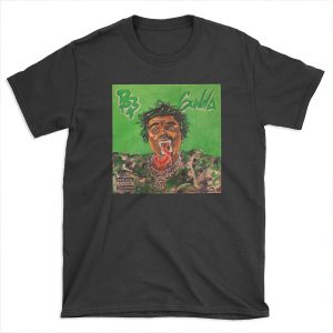 gunna,drip season 3,music,rap,rapper,album cover,painting,wall art,masculine,shirt,hiphop,ysl,album art, wall art,original art,cool,gangsta,fan art,illustration T-shirt Tee