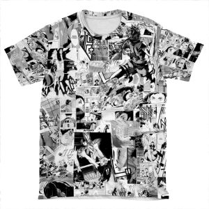 Haikyuu! Manga Collage AOP T-shirt Tee