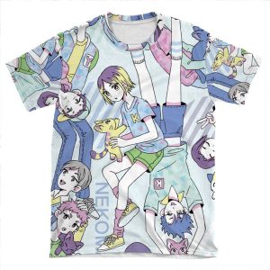 Haikyuu - Nekoma AOP T-shirt Tee