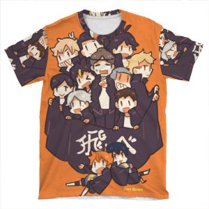 Haikyuu!! Team Karasuno AOP T-shirt Tee