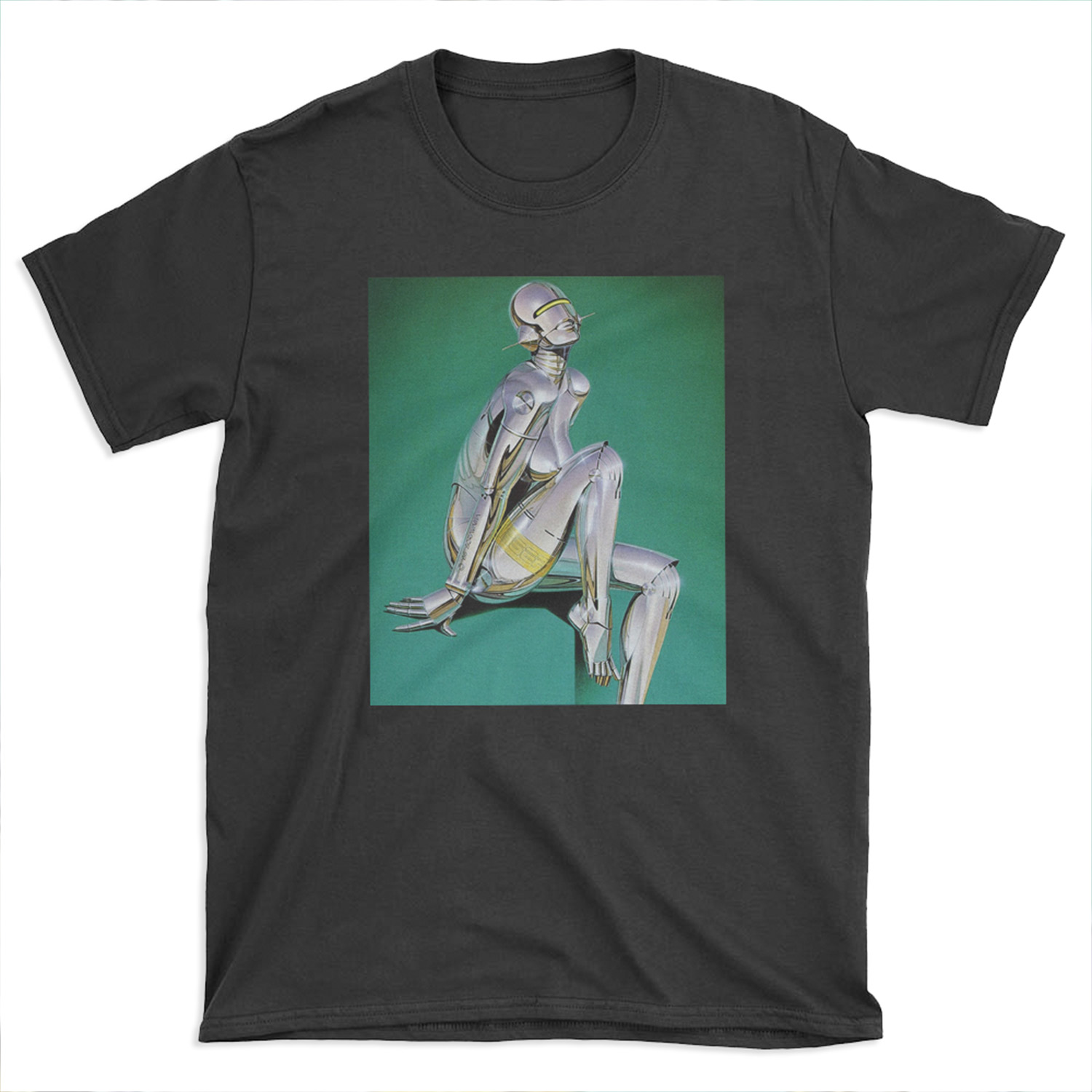 Hajime Sorayama Green Girl T-shirt Tee